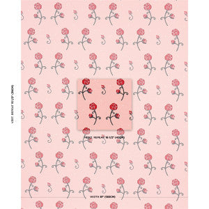 Rhinestone Cowboy Embroidery Pink 84552 by Schumacher Designer Fabric