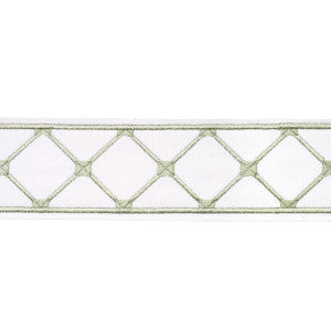 Parisian Bamboo Celadon 84601 by Schumacher Designer Trim
