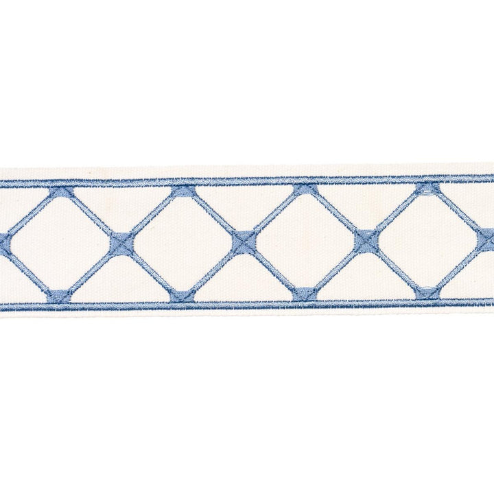 Parisian Bamboo Porcelain 84602 by Schumacher Designer Trim Paloma Contreras Trims 2.5" - Swanky Fabrics -