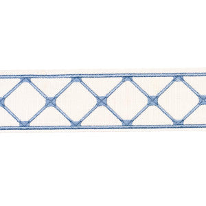 Parisian Bamboo Porcelain 84602 by Schumacher Designer Trim