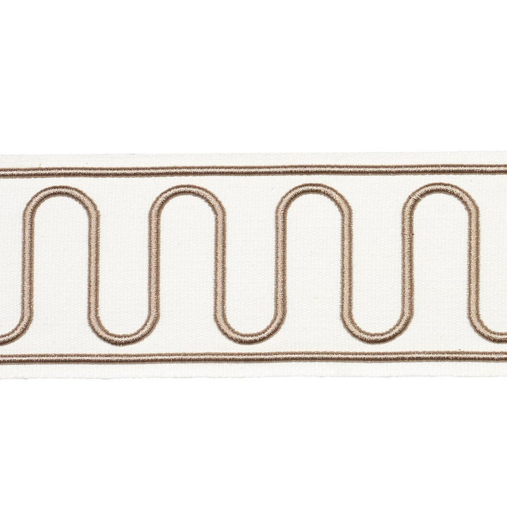 Royere Scroll Ivory 84623 by Schumacher Designer Trim Paloma Contreras Trims 3.0" - Swanky Fabrics -
