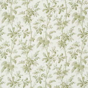 Brantwood Vine Leaf 5016350 by Schumacher Designer Wallpaper