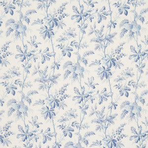 Brantwood Vine Porcelain 174113 by Schumacher Designer Fabric