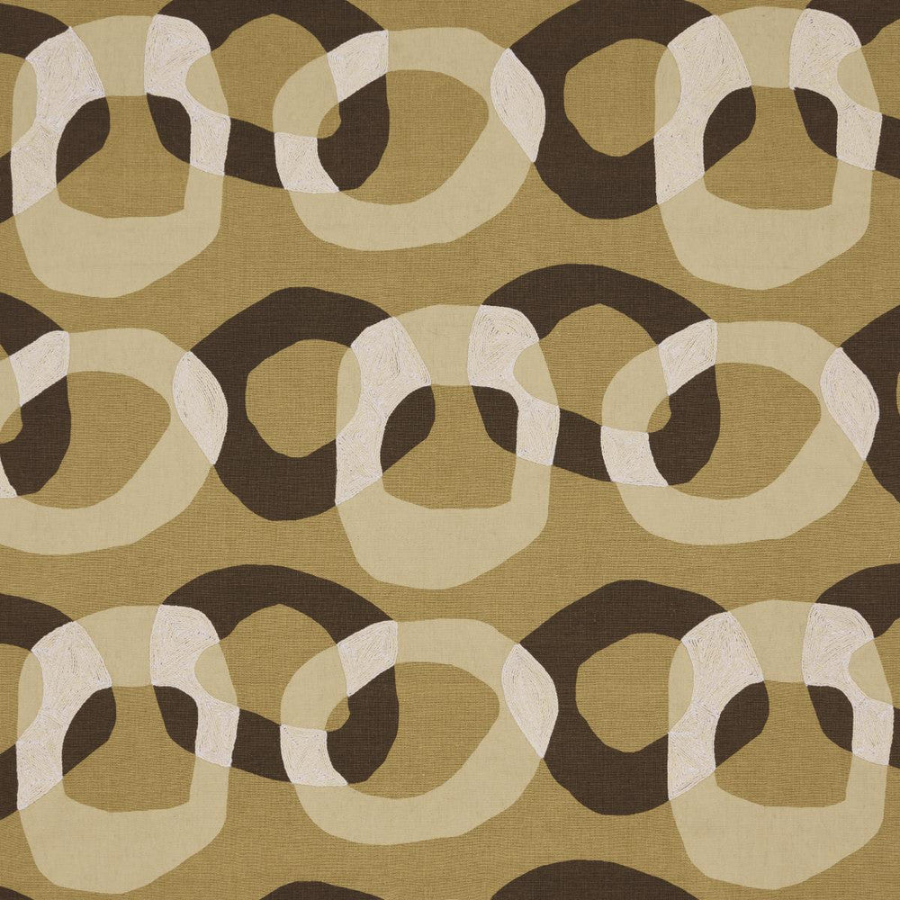 Conrad Ochre 182280 by Schumacher Designer Fabric Mesa 27.0" - Swanky Fabrics -