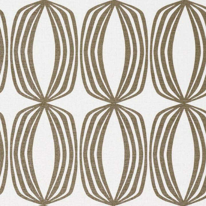 Fontana Hand Print Peat 182320 by Schumacher Designer Fabric Mesa 9.0" - Swanky Fabrics -