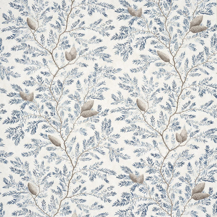 Pinewood Winter 5016091 by Schumacher Designer Wallpaper A Country Life 27.0" - Swanky Fabrics -