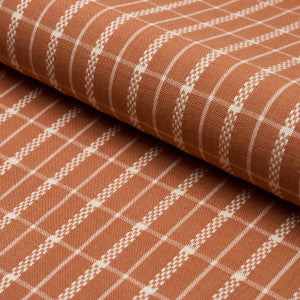 Boyd Check Spice 84680 by Schumacher Designer Fabric