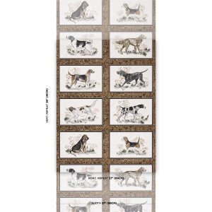 Chasers Legacy Bark 5016081 by Schumacher Designer Wallpaper