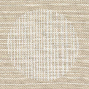 Una Hand Block Print Sand 182301 by Schumacher Designer Fabric