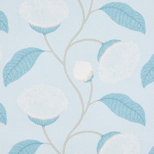 Celinda Sky 5016361 by Schumacher Designer Wallpaper