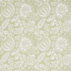 Pomegranate Print Moss 5016371 by Schumacher Designer Wallpaper
