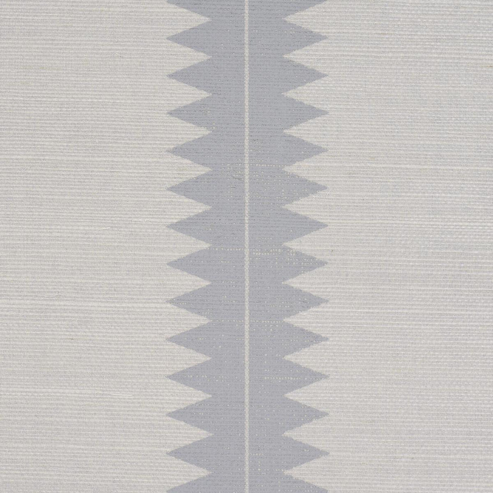 Bristle Stripe Sisal Dove 5016741 by Schumacher Designer Wallpaper Textured & Woven Wallcoverings 17.0" - Swanky Fabrics -
