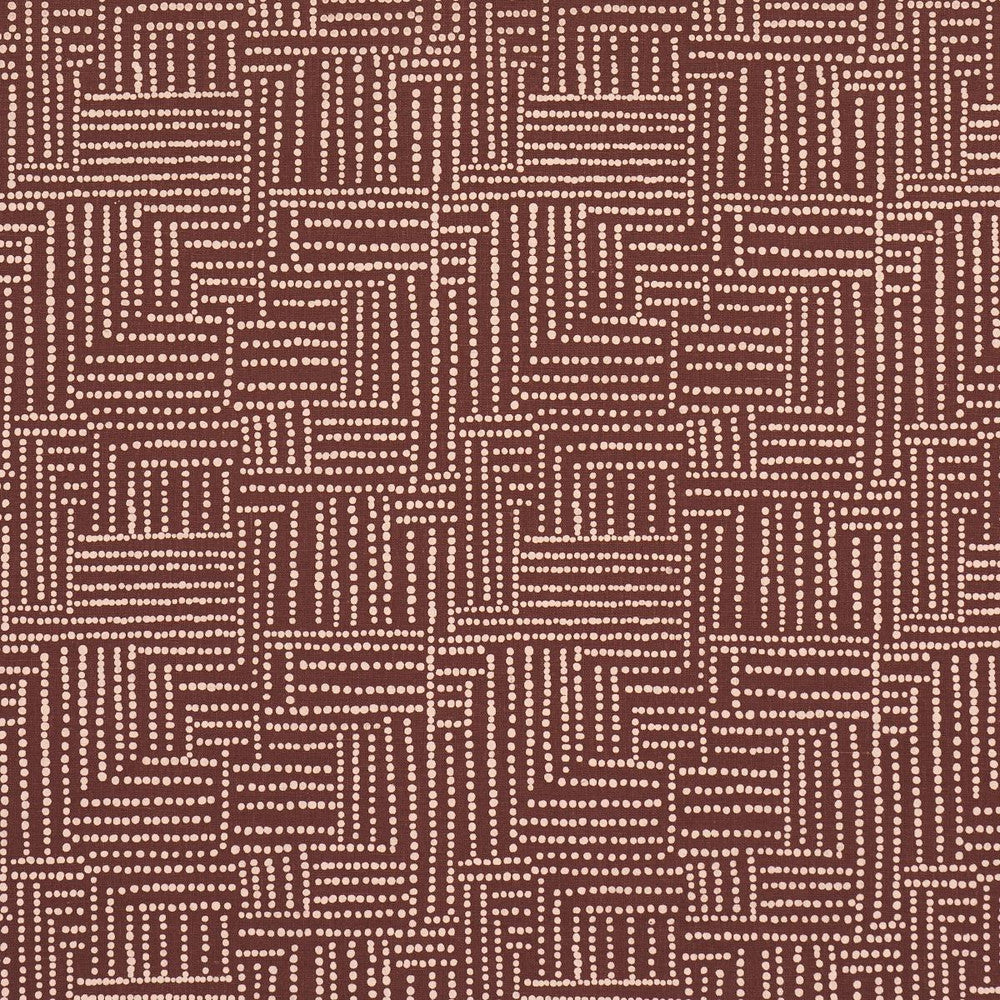 Coco Hand Screen Print Coconut Latte 182582 by Schumacher Designer Fabric Johanna Ortiz 18.0" - Swanky Fabrics -