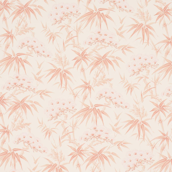 Arita Floral Rose 5009142 by Schumacher Designer Wallpaper Perennial Favorites 27.5" - Swanky Fabrics -