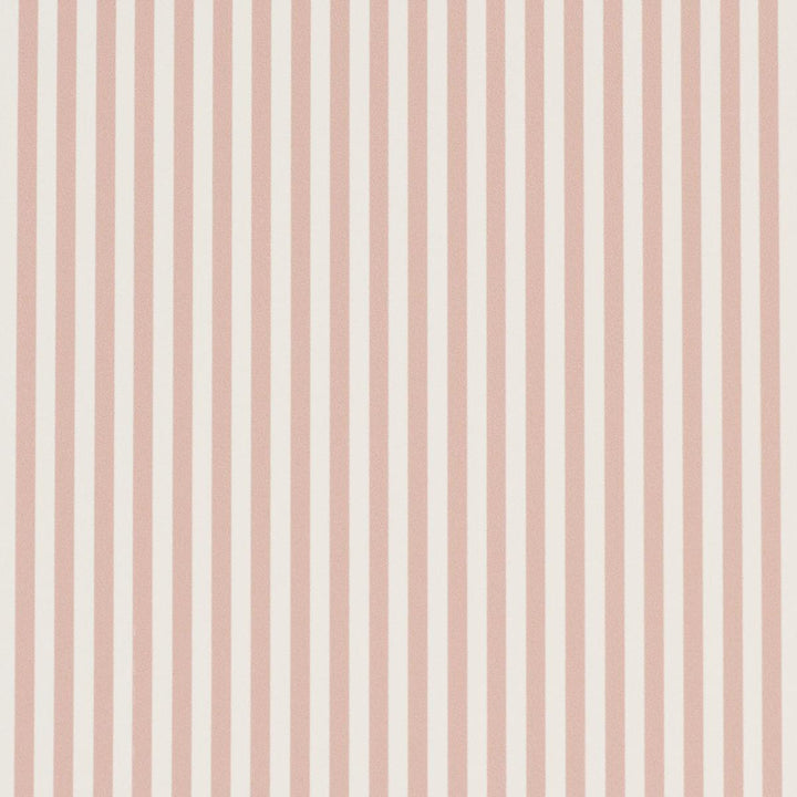 Emma Stripe Narrow Rose 5017200 by Schumacher Designer Wallpaper Perennial Favorites - Swanky Fabrics -