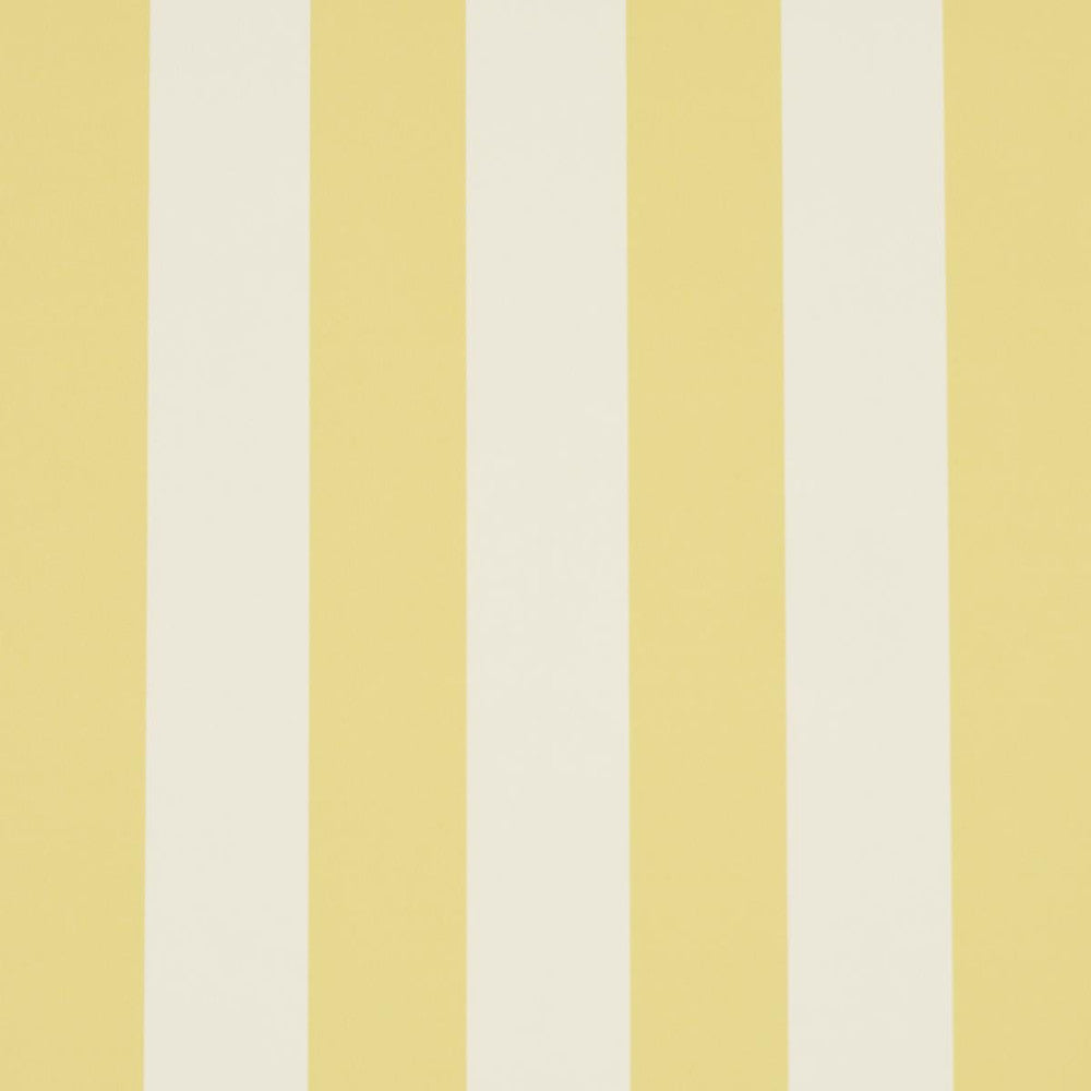 Emma Stripe Yellow 5017217 by Schumacher Designer Wallpaper Perennial Favorites 2.5" - Swanky Fabrics -