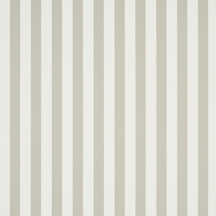 Emma Stripe Stone 5017223 by Schumacher Designer Wallpaper Perennial Favorites 2.5" - Swanky Fabrics -