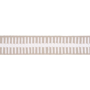 Castille Tape Natural 70747 by Schumacher Designer Trim