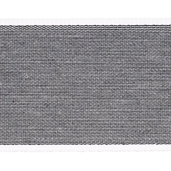 Sandpiper Tape Wide Carbon 79386 by Schumacher Designer Trim Perennial Favorite Trims - Swanky Fabrics -