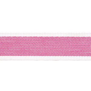 Sandpiper Tape Narrow Pink 83892 by Schumacher Designer Trim