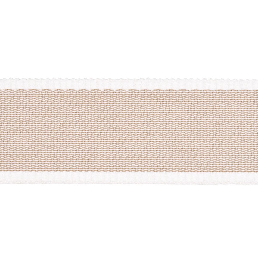 Sandpiper Tape Medium Natural 84081 by Schumacher Designer Trim Perennial Favorite Trims - Swanky Fabrics -
