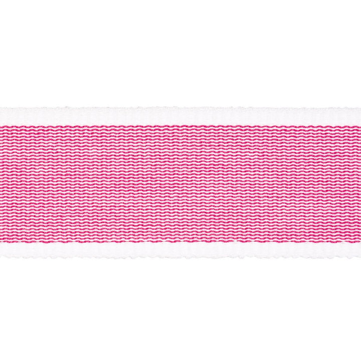 Sandpiper Tape Medium Pink 84082 by Schumacher Designer Trim Perennial Favorite Trims - Swanky Fabrics -