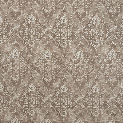 Ankara Truffle 71143 by Schumacher Designer Fabric NEW OPULENCE See Sample ITALY - </p><p>Repeat: Horizontal: 13 3/4" (35CM) and Vertical: 28 3/4" (73CM) 54 3/4" (139CM) - Swanky Fabrics -