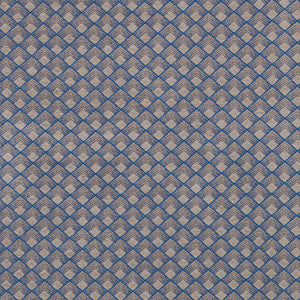 Morgan Steel Blue 71172 by Schumacher Designer Fabric