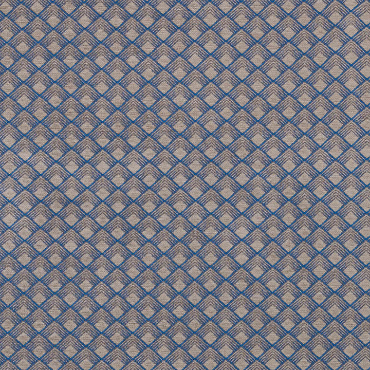 Morgan Steel Blue 71172 by Schumacher Designer Fabric ESSENTIALS: LUXE UPHOLSTERY VISCOSE 62% COTTON 33% ITALY WYZENBEEK 27,000 </p><p>Repeat: Horizontal: 1 3/4" (4CM) and Vertical: 1 1/2" (4CM) 55 - Swanky Fabrics -