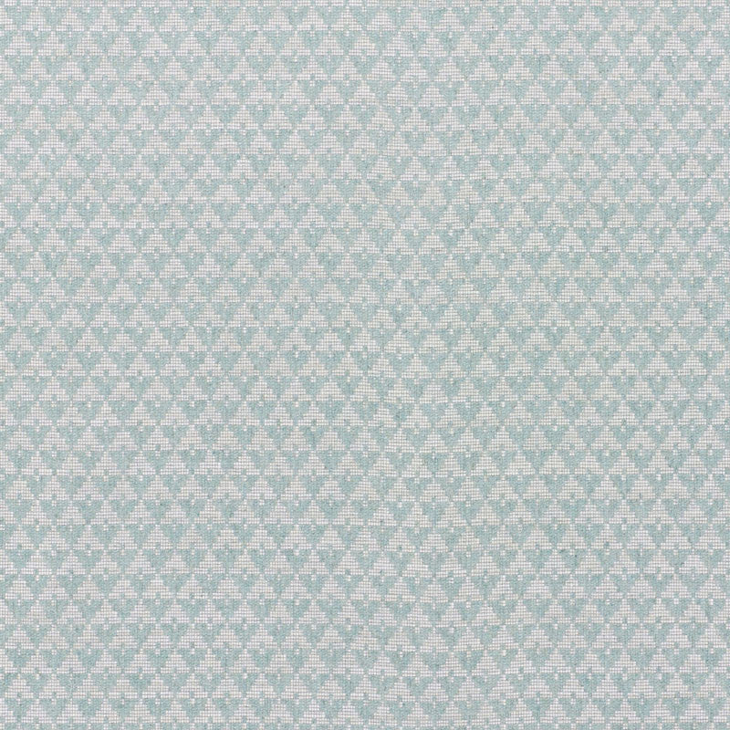 Evans Seaglass 71182 by Schumacher Fabric Schumacher Fabric Evans Seaglass 71182Fabric VISCOSE 45% ITALY </p><p>Repeat: H: HORZ. 1" (3CM) , V: VERT. 1 3/8" (3CM) 56.5 - Fabric Carolina -