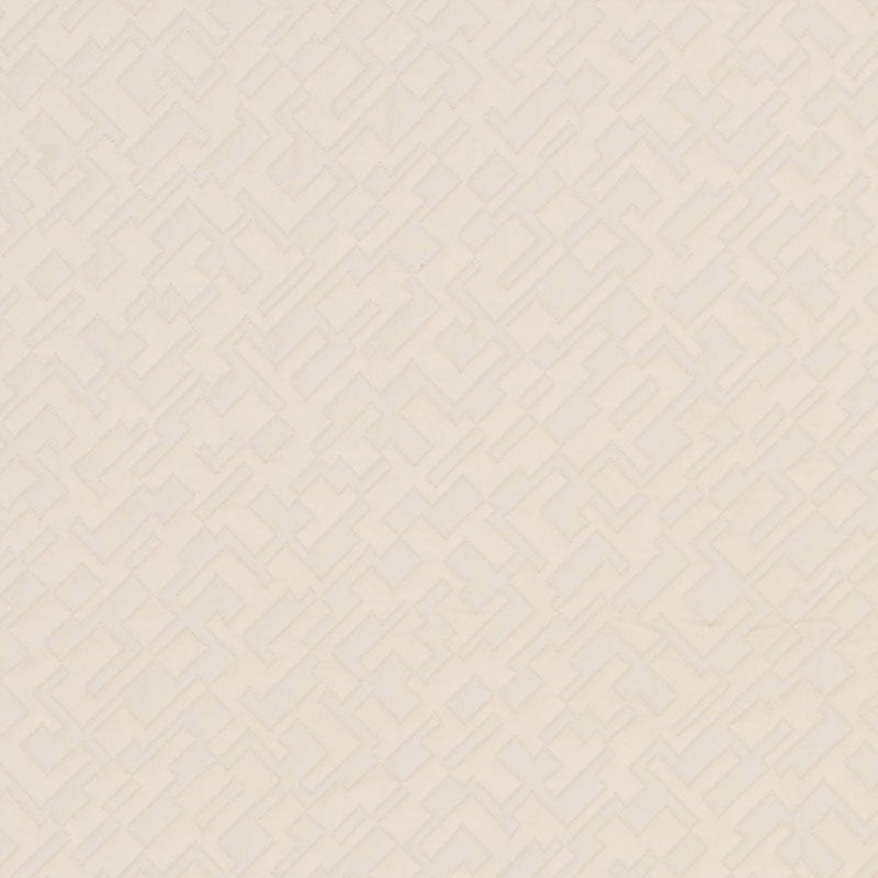 Salon Quilted Satin Pearl 71192 by Schumacher Designer Fabric NEW OPULENCE COTTON 45% POLYAMIDE 28% ITALY MARTINDALE 30,000 </p><p>Repeat: Horizontal: 13 3/4" (35CM) and Vertical: 14" (36CM) 56 - Swanky Fabrics -