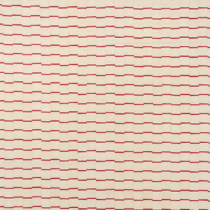 Lines Red 71212 by Schumacher Designer Fabric
