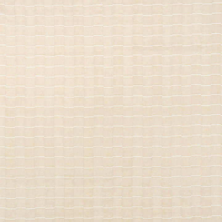 Lines Ivory 71213 by Schumacher Designer Fabric David-Kaihoi 45% Linen, 35% Cotton, 20% Polyester - Horizontal: 4.5 and Vertical: 2.375 53 - Swanky Fabrics -