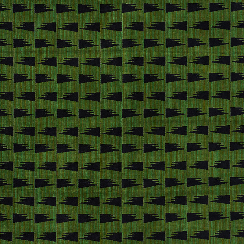 Tutsi Green 71222 by Schumacher Fabric Schumacher Fabric Tutsi Green 71222Fabric COTTON 89% UNITED STATES OF AMERICA </p><p>Repeat: H: HORZ. 4 1/4" (11CM), V: VERT. 6 5/8" (17CM) 51 - Fabric Carolina -