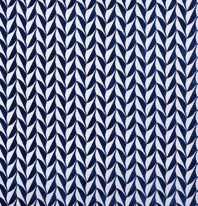 Spades Blue 71231 by Schumacher Designer Fabric