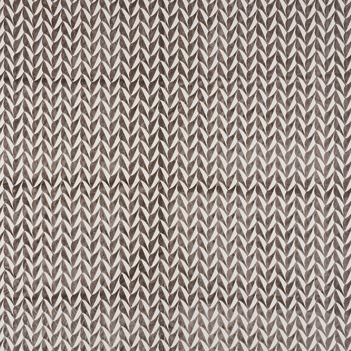Spades Taupe 71234 by Schumacher Designer Fabric David-Kaihoi 89% Cotton, 11% Polyester - Horizontal: 2.5 and Vertical: 1.75 50.5 - Swanky Fabrics -