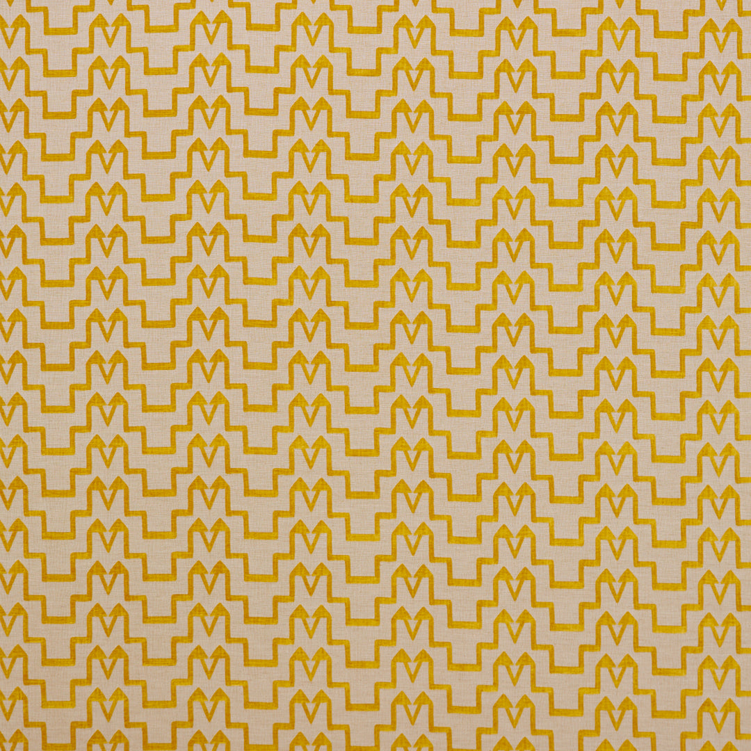 Turkish Step Mimosa Glow 71247 by Schumacher Designer Fabric