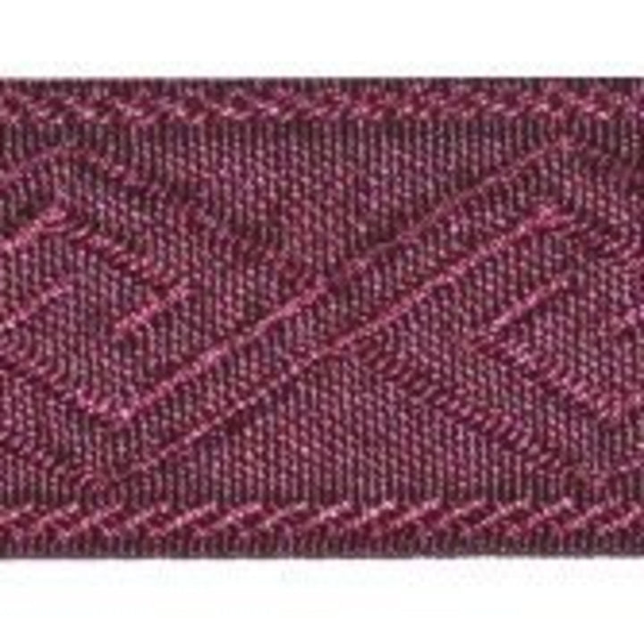 7125 Plum by Europatex Designer Fabric Necessities 100% Polyester 1.7" 1.50 inches - Swanky Fabrics -