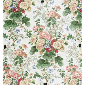 Hollyhock Hdb White/Coral 7128.LJ.0 By Lee Jofa Designer Fabric