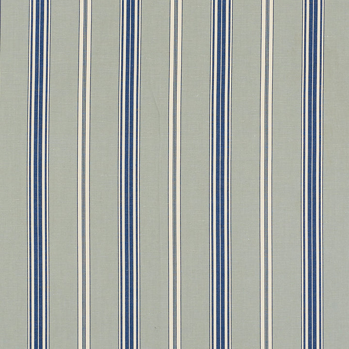 Coco Stripe Mineral 71291 by Schumacher Designer Fabric Essentials-Stripes-Ii 65% Cotton, 35% Linen - Horizontal: 4.5 and Vertical: - 55.75 - Swanky Fabrics -