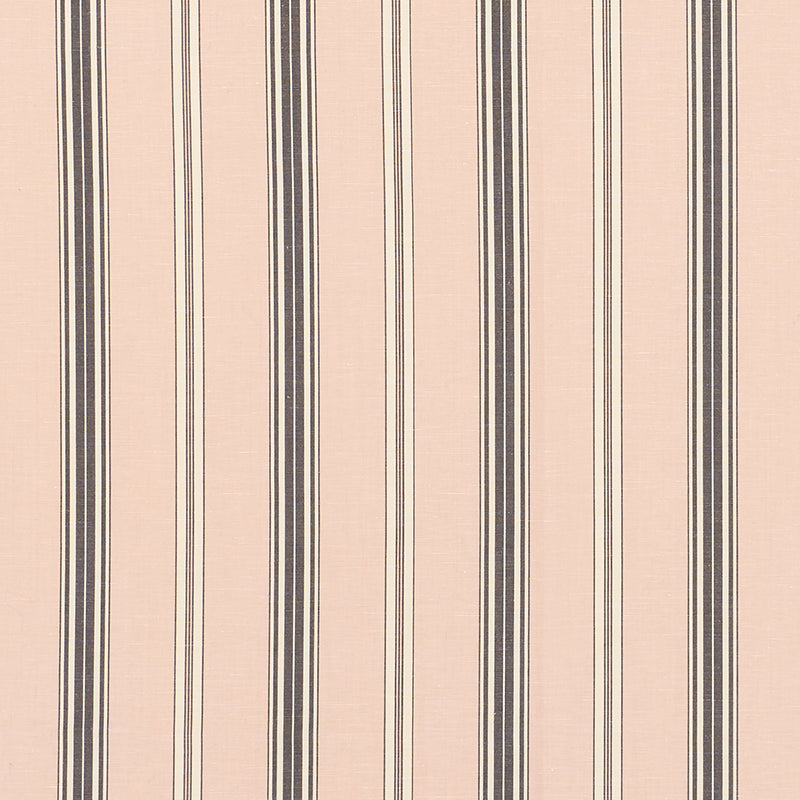 Schumacher Fabric Coco Stripe 71293 Blush 1 3/4 Yards
