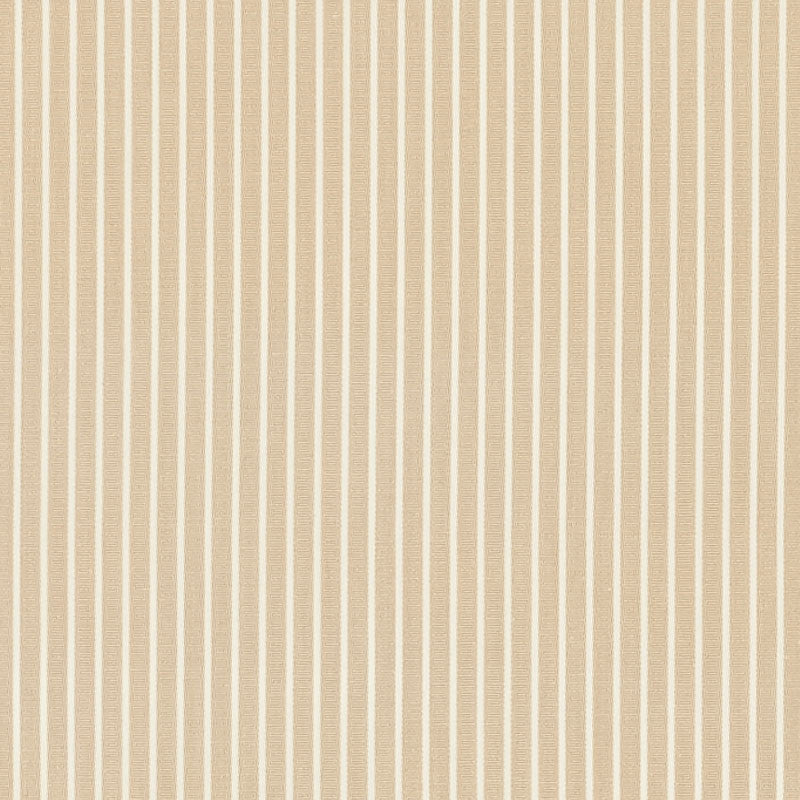 Edie Stripe Sand 71301 by Schumacher Fabric Schumacher Fabric Edie Stripe Sand 71301Fabric COTTON 100% INDIA </p><p>Repeat: H: HORZ. 3/8" (1CM) , V: 55 - Fabric Carolina -