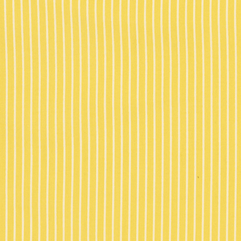 Edie Stripe Yellow 71307 by Schumacher Designer Fabric ESSENTIALS: CLASSIC STRIPES See Sample INDIA - </p><p>Repeat: Horizontal: 3/8" (1CM) and Vertical: - 55" (140CM) - Swanky Fabrics -