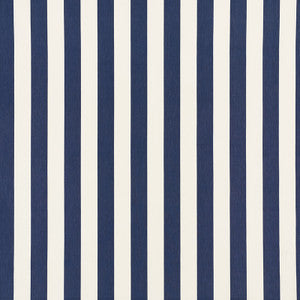 Andy Stripe Navy 71323 by Schumacher Designer Fabric