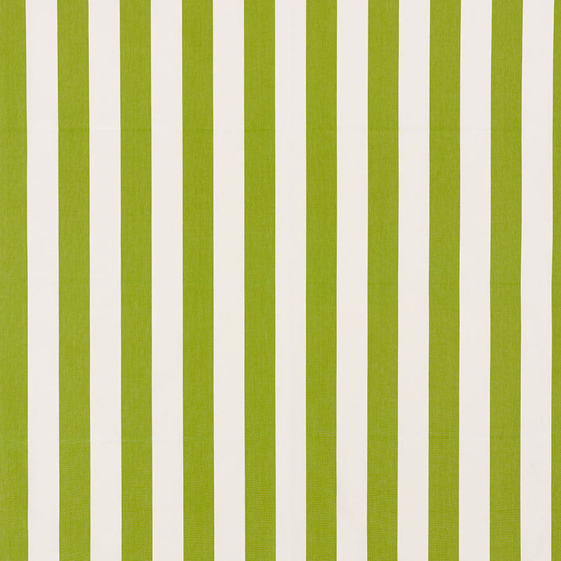 Andy Stripe Green 71326 by Schumacher Designer Fabric ESSENTIALS: CLASSIC STRIPES COTTON 100% INDIA </p><p>Repeat: Horizontal: 5 1/2" (14CM) and Vertical: 55 - Swanky Fabrics -