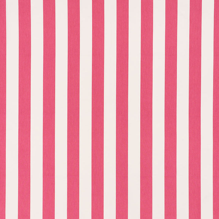 Andy Stripe Pink 71330 by Schumacher Designer Fabric ESSENTIALS: CLASSIC STRIPES See Sample INDIA - </p><p>Repeat: Horizontal: 5 1/2" (14CM) and Vertical: - 55" (140CM) - Swanky Fabrics -