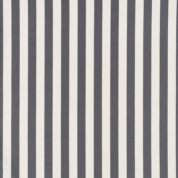 James Stripe Charcoal 71350 by Schumacher Designer Fabric Essentials-Classic-Stripes 100% Cotton - Horizontal: 4.5 and Vertical: - 55 - Swanky Fabrics -