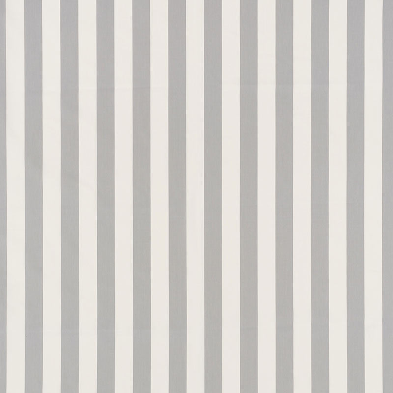 James Stripe Grey 71351 by Schumacher Designer Fabric ESSENTIALS: CLASSIC STRIPES COTTON 100% INDIA </p><p>Repeat: Horizontal: 4 1/2" (12CM) and Vertical: 55 - Swanky Fabrics -