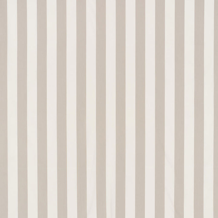 James Stripe Taupe 71352 by Schumacher Designer Fabric ESSENTIALS: CLASSIC STRIPES See Sample INDIA - </p><p>Repeat: Horizontal: 4 1/2" (12CM) and Vertical: - 55" (140CM) - Swanky Fabrics -