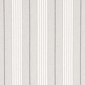 Audrey Stripe Grey 71372 by Schumacher Designer Fabric